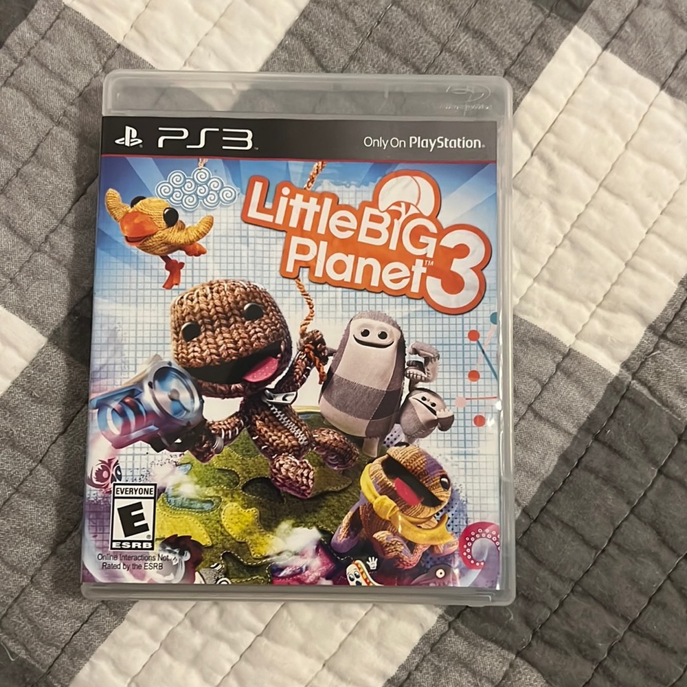 PS3 PlayStation 3 Little Big Plant 3 Video Game